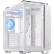 Resim Asus TUF Gaming GT502 Plus Temperli Cam ARGB Beyaz Bilgisayar Kasası 