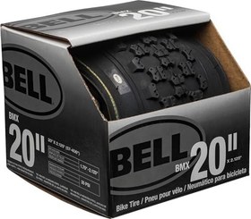 Resim BELL BMX Bisiklet Lastiği, 50.8 cm x 4.3-5.6 cm, Siyah 7091019 
