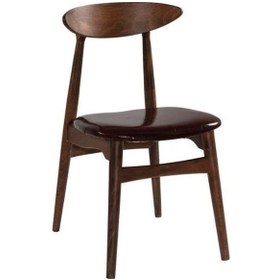 Resim Dora Ahşap İskandinav Sandalye Ceviz 