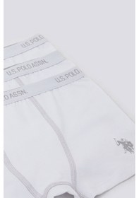 Resim U.s. Polo Assn. Erkek Çocuk Beyaz Boxer Us1383-c-v1 Beyaz 