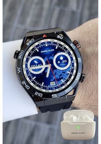 Resim Daniel Klein Dkgnct1722 Akıllı Saat Ve Bluetooth Kulaklık Siyah 