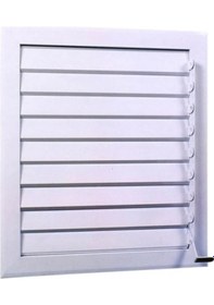 Resim Metal Menfez, Panjur - Banyo Wc Havalandırma Ürünü 60X60 