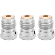 Resim Lemestar 3 Adet Paket 3k Co2 Tanki Sigorta Plakası - Bakır Malzeme, 3/8-24unf, Dayanıklı Ve Deforme Olmayan, Regülatör Aksesuarı 