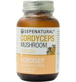 Resim Sepe Natural Cordyceps Kordisep Eki 430 MG 90 Kapsül 