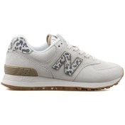 Resim Spor Kadın Wl574xd2 New Balance Nb Lifestyle White/vision Blue Beyaz - Mavi 