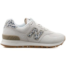 Resim Spor Kadın Wl574xd2 New Balance Nb Lifestyle White/vision Blue Beyaz - Mavi 