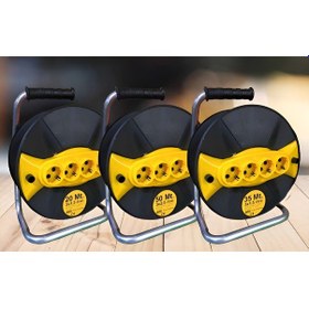 Resim Astor Makaralı Uzatma Kablo Seyyar Priz 20 Metre 3x2,5 