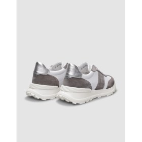 Resim Cabani %100 Hakiki Deri Beyaz Bağcıklı Kadın Spor Ayakkabı 