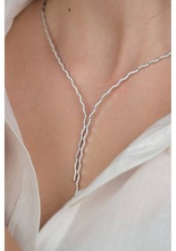 Resim 14 Ayar Beyaz Altın Dalagalı Düğün Seti 78 