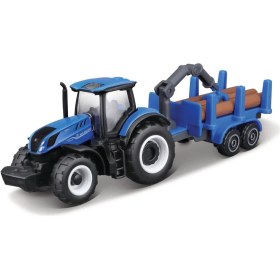 Resim Maisto Mini Work Machines Traktör ve Römork Set 06 