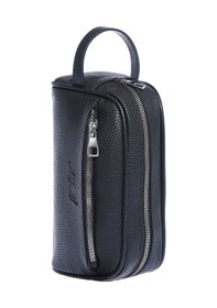 Resim Strong Bag Strong Deri Erkek El Çantası, Erkek Traş Çantası Adm01 Siyah 