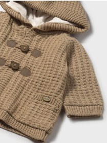 Resim Mayoral Newborn Erkek Bebek Kürk Astarlı Triko Hırka Kahverengi Kahverengi 