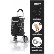 Resim Pazar Arabası Metal Tekerlekli Pazar Arabası 