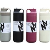 Resim Yifomall Beyaz Paslanmaz Çelik Vakum Termos, 550ml, Uzun Süreli Isı Saklama, İki Yollu İçim, Pipetli, Bpa Free, Terlenmeyen 