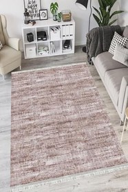Resim Doku Westa Kaymaz Tabanlı Yıkanabilir Antibakteriyel Dijital Baskı Doku Halı Kilim, DK-5153C-WST-120X350 