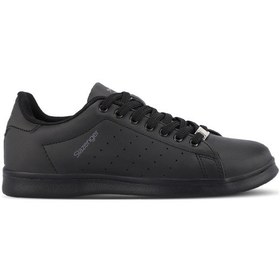 Resim Slazenger PIANO I Kadın Siyah / Siyah Günlük Spor Ayakkabısı 