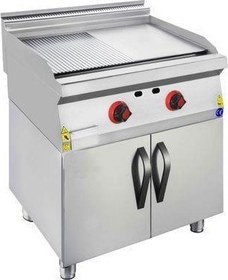 Resim CSA Karacasan 900 Seri Dolaplı 80 cm Doğalgazlı Yarı Kanallı Izgara(80x90x85Cm) 
