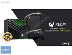Resim SIFIR XBOX SERİES X OYUN KONSOLU RECH BİLİŞİM 