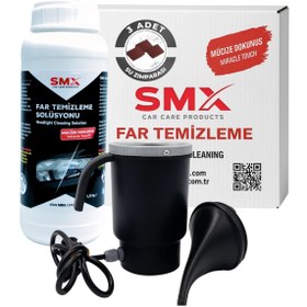 Resim SMX Far Temizleme Seti 1.5kg (Plastik Isıtıcı) 