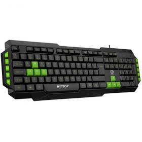 Resim Hytech HYK-46 GAMY Siyah USB Yeşil Tuşlu Q Gaming Oyuncu Klavyesi 