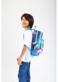 Resim Kaukko Kids Sırt Çantası Layer Dinosaur L5184 