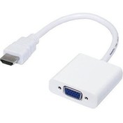 Resim HDMI To VGA Uydu Monitör Arası Çevirici 