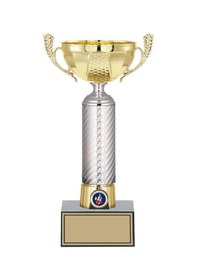 Resim Odak Kupa - Small Kupalar - S-062 A - 29 Cm Altın - Beyaz 