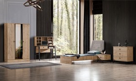 Resim Naturel Modern Genç Odası Takımı 