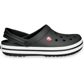 Resim Crocs Siyah Crocband Plaj Terlik Eva Malzemeden Üretilmiş Konforlu Günlük Kullanım İçin 