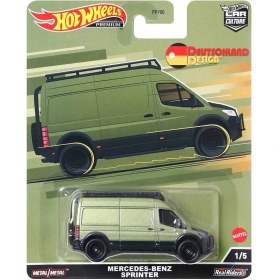 Resim Hot Wheels Car Culture Premium Arabalar - Mercedes-Benz Sprinter 