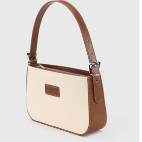 Resim Housebags Soft Krem Tokalı Baguette Bag Soft Krem 