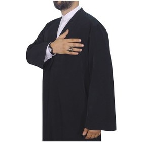 Resim Namaz Cübbesi Buhara Yaka Siyah 