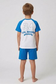 Resim Real Madrid tişört ve şort takım - BEYAZ / 10-11 Yaş 