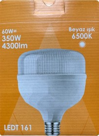 Resim 4 Adet Osaka 60w 350w Beyaz Işık E27 Duylu Kalın Duy Led Torch Ampul 