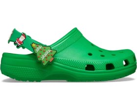 Resim Crocs Classic Holiday Icons Lightsb Clog K Yeşil Çocuk Terlik-10853 Yeşil 