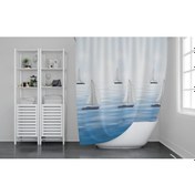 Resim Zethome GÜNCE Banyo Duş Perdesi 9889 Tek Kanat 1x180x200 Çok Renkli 