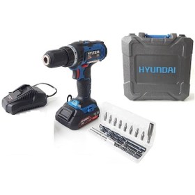 Resim Hyundai HPA202 20V 2Ah Li-Ion Akülü Matkap Vidalama 