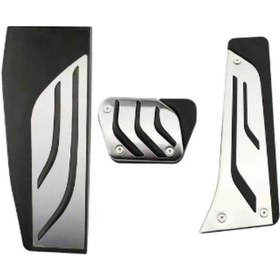 Resim Araba Pedalları Bmw F20 F21 F22 F23 F24 F30 F31 F32 F33 F34 F35 F36 F80 F82 F83 E81 E82 E88 E90 E91 E92 E93 Lhd Otomatik Pedal Kapağı At 3pcs 