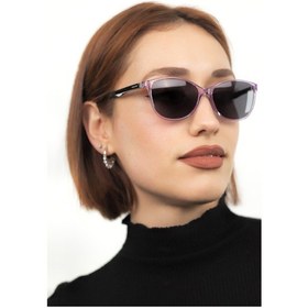 Resim Lunox LNX228 Lagertha Lila Cateye Kadın Güneş Gözlüğü 