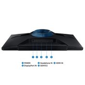 Resim SAMSUNG ODYSSEY G3 LS24DG302EUXUF 24? 1Ms 180Hz FULLHD FREESYNC (DP + HDMI) PIVOT GAMING MONİTÖR 