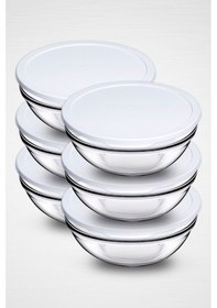 Resim Paşabahçe Chef's Kapaklı Saklama Kabı Ve Kase Takımı 6'lı 1700 CC 