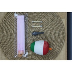 Resim El Yapımı Istavrit Gece Ve Gündüz Çapari Seti - Turuncu ( 2'li Set ) 