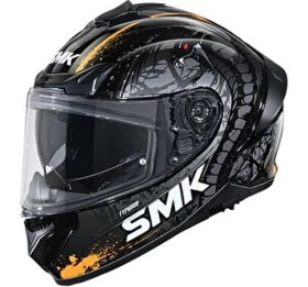 Resim Smk Typhoon Reptile Kapalı Kask Özellikli Motorcu Kaskı Güvenlik ve Konfor İçin Tasarlandı 