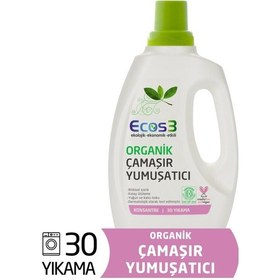 Resim Ecos3 Organik Çamaşır Yumuşatıcısı 3 x 750 ML 