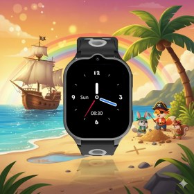 Resim You Watch KN8101 S Akıllı Çocuk Saati 4g Sim Kart Destekli Görüntülü Görüşme Özelliği 