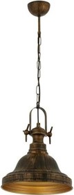 Resim Avonni Siyah/Patina Boyalı Modern Avize E27 Metal 29cm 