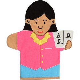 Resim Meslekler El Kuklası Öğretmen 