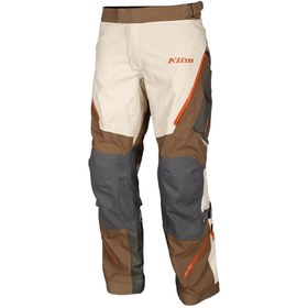 Resim Klim Badlands Pro Korumalı Motosiklet Pantolonu (Kısa Bacak) Kahverengi Bej 