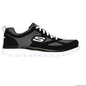 Resim Skechers Burns-Agoura 52635-BKW Erkek Spor Ayakkabı Siyah 