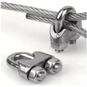 Resim Willowhaven M10 4lü U Tipi Çelik Halat Kelepçesi Paslanmaz Çelik Endüstriyel Bağlama 